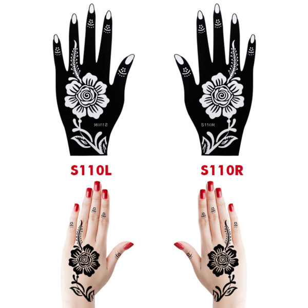 Hollow Hand Henna Tattoo